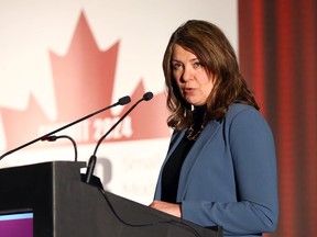 Danielle Smith, première ministre de l'Alberta.