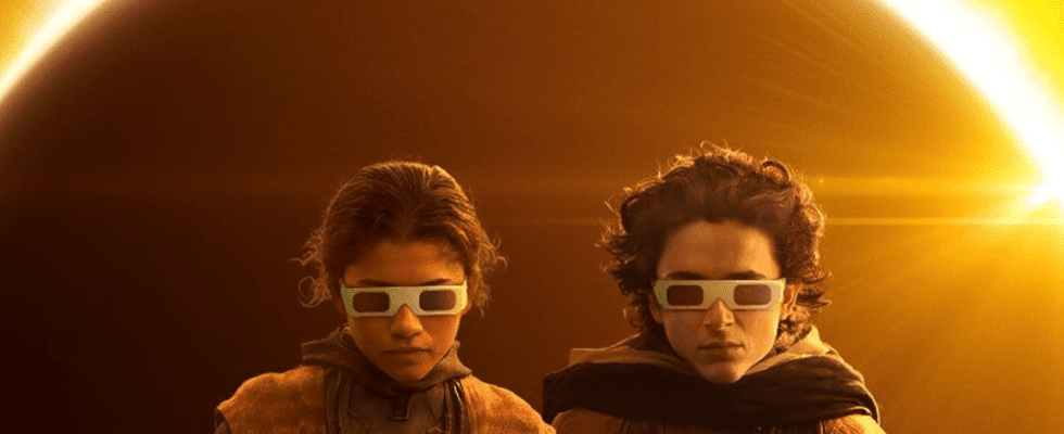 Dune 2 a annoncé une extension de l'exécution IMAX avec une jolie affiche sur le thème de l'éclipse solaire