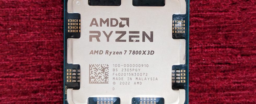 Économisez gros sur l'AMD Ryzen 7 7800X3D mais vous devrez être rapide