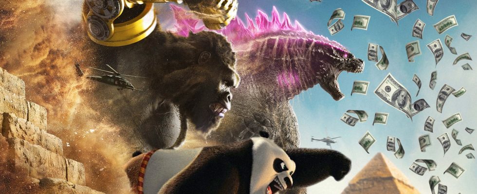 Godzilla X Kong et Kung Fu Panda 4 viennent de franchir une étape majeure au box-office