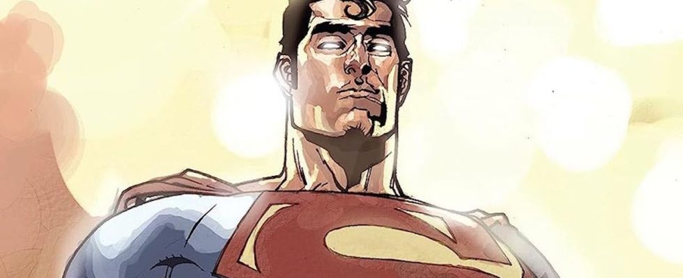 Superman on cover of Superman: Birthright Deluxe Edition