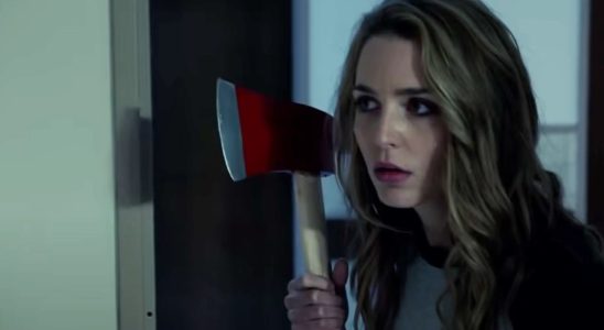 Jessica Rothe as Tree Gelbman in Happy Death Day