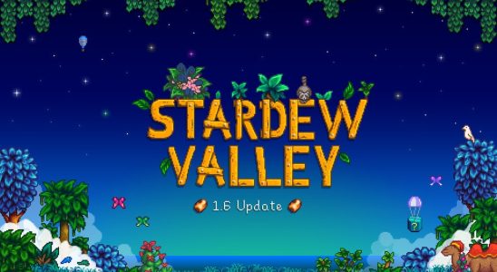 La mise à jour 1.6 de Stardew Valley sera publiée sur Switch "dès que possible"