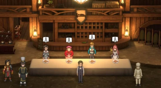 Screenshot of the Cooking Battle minigame in Eiyuden Chronicle: Hundred Heroes.