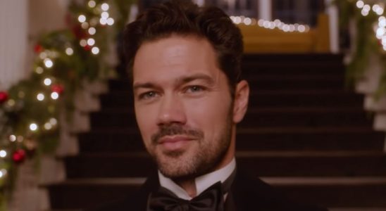 Ryan Paevey in the trailer for A Timeless Christmas.