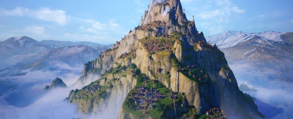 Le constructeur de villes de montagne Laysara: Summit Kingdom est lancé sur Steam
