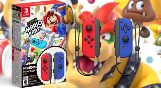 Le pack de manettes Nintendo Switch Mario Party tombe à un nouveau prix bas