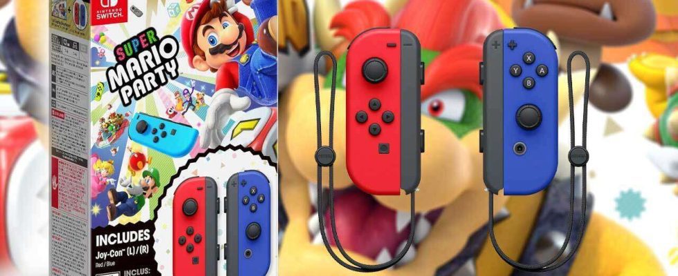 Le pack de manettes Nintendo Switch Mario Party tombe à un nouveau prix bas