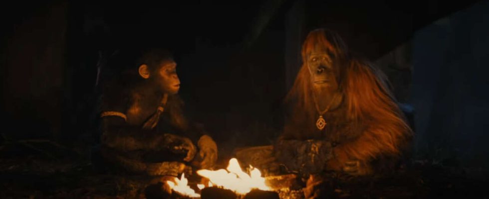Le premier clip du Royaume de la planète des singes présente les personnages principaux