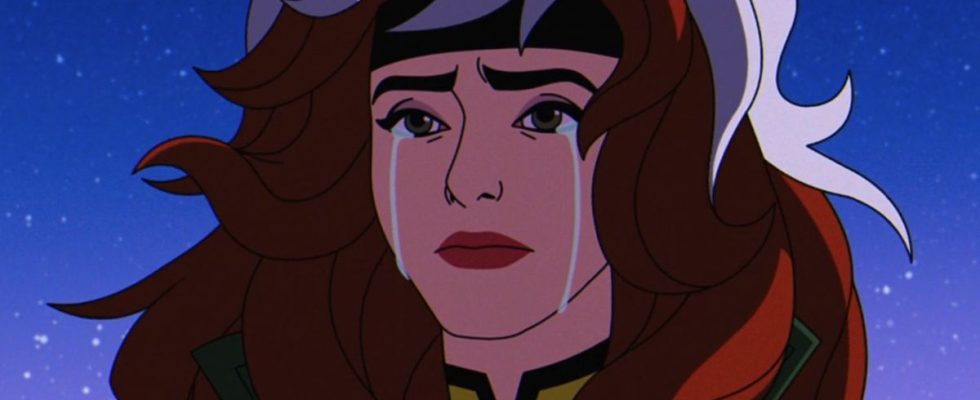 Rogue crying in X-Men