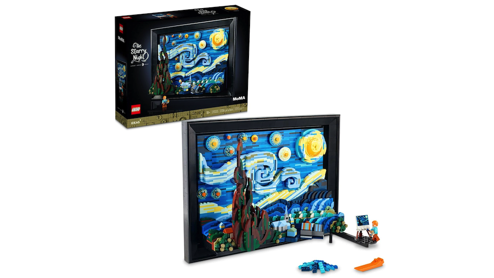 Lego Ideas Vincent Van Gogh La nuit étoilée
