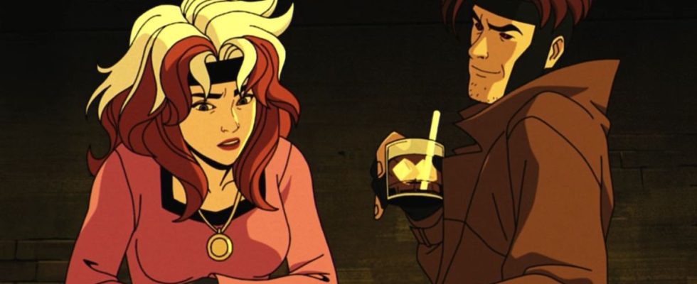 Rogue and Gambit at nightclub in X-Men