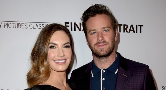 WEST HOLLYWOOD, CA - MARCH 19: Elizabeth Chambers (L) and Armie Hammer attend the premiere of Sony Pictures Classics
