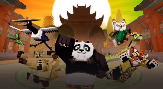 Minecraft Marketplace ajoute le DLC Kung Fu Panda