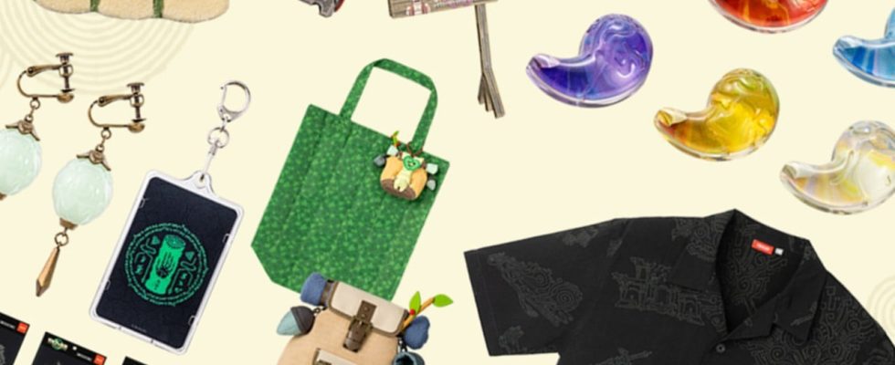 Nintendo Japon révèle une nouvelle gamme de Zelda : Tears Of The Kingdom Merch