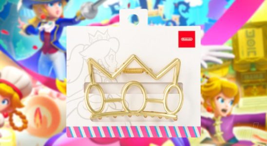 Nintendo lance la couronne de pinces à cheveux Princess Peach (Japon)