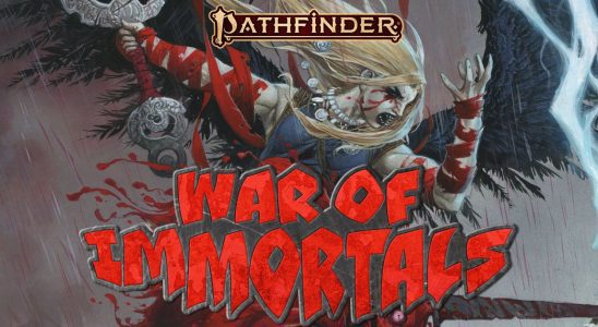 Pathfinder's War of Immortals introduira de nouvelles classes de personnages