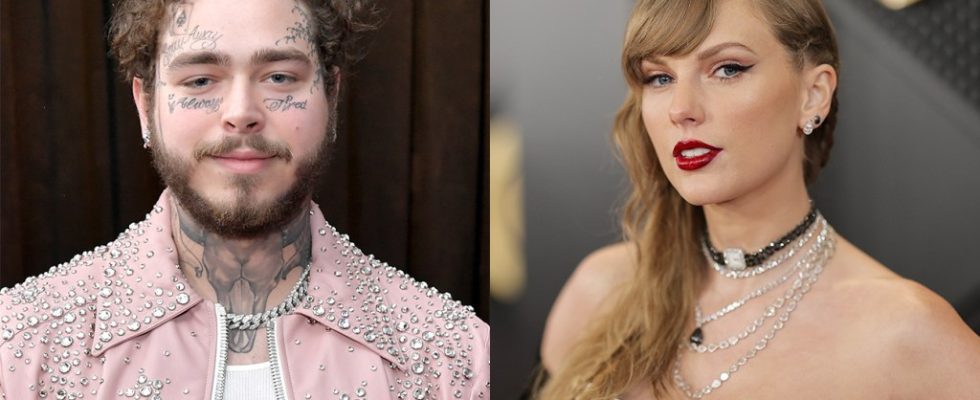 Post Malone dit qu'il était « plus que honoré » de collaborer avec Taylor Swift sur « Quinzaine »