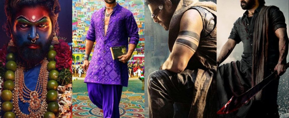 Telugu films collage
