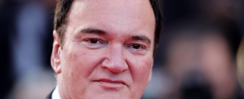 CANNES, FRANCE - MAY 27: Quentin Tarantino attends the "Elemental" screening and closing ceremony red carpet during the 76th annual Cannes film festival at Palais des Festivals on May 27, 2023 in Cannes, France. (Photo by Andreas Rentz/Getty Images)