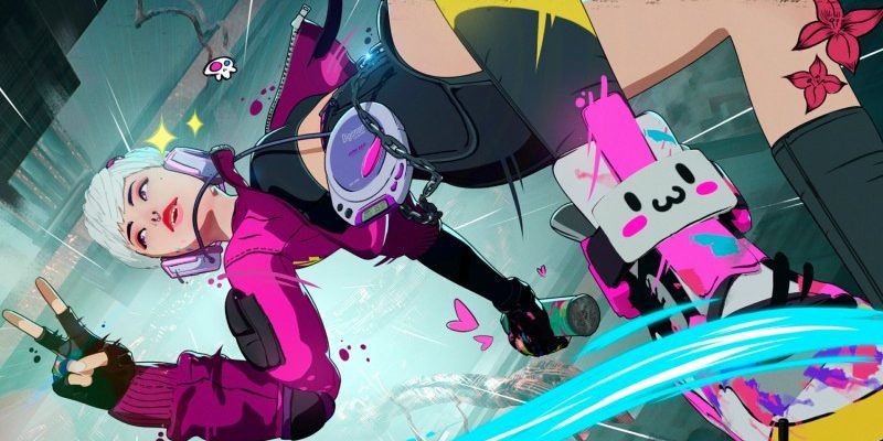 RKGK est un jeu de plateforme d'action Graffiti inspiré de l'anime à venir cette année