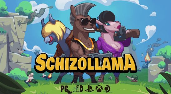 Schizollama, le jeu de plateforme run-and-gun, arrive sur Switch