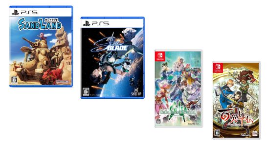 Sorties de jeux japonais de cette semaine : Stellar Blade, SAND LAND, Eiyuden Chronicle : Hundred Heroes, SaGa Emerald Beyond, et plus