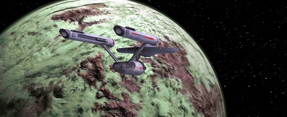 Starship Enterprise in Star Trek: The Original Series