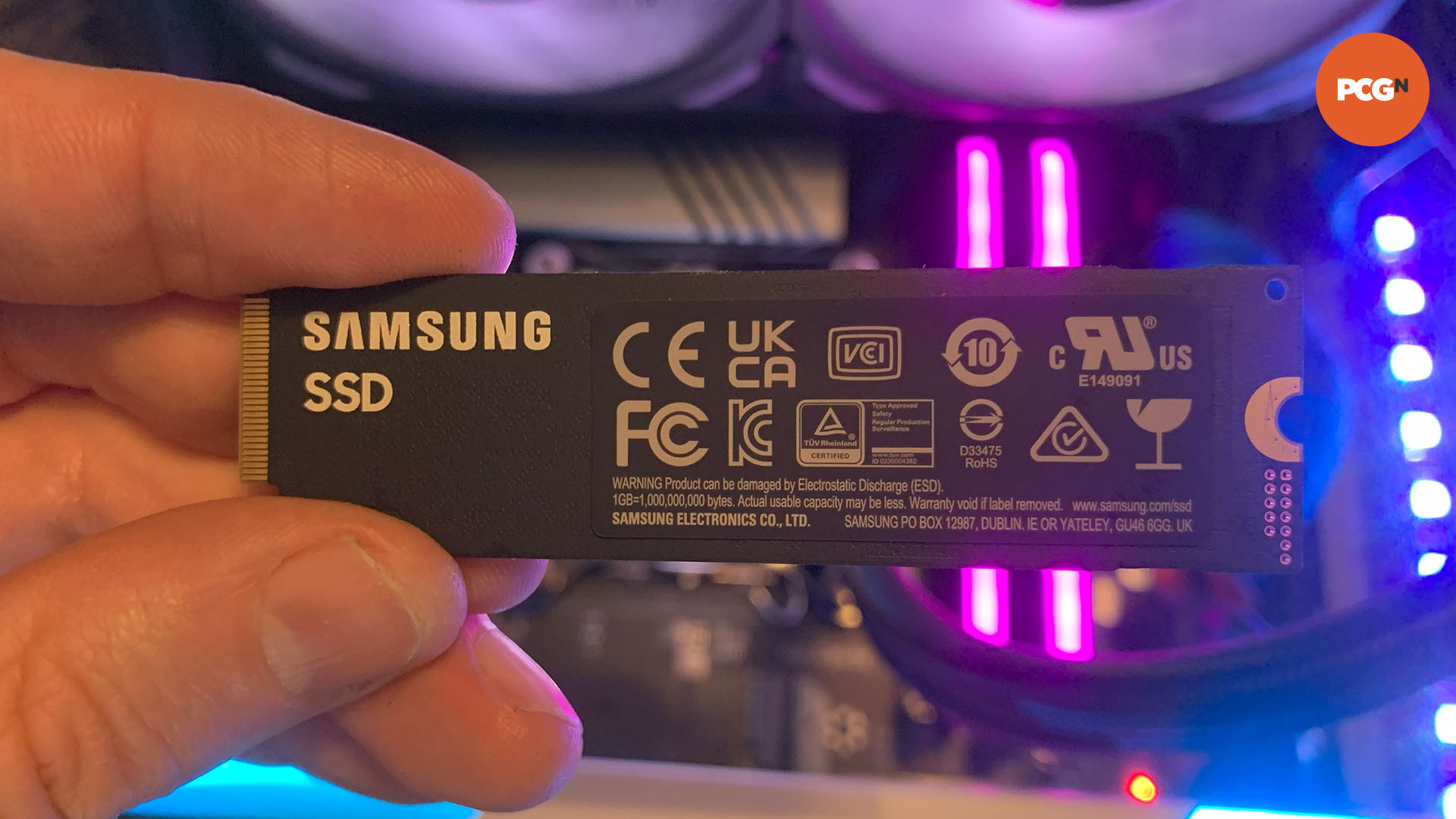 Test du Samsung 980 Pro : Dessous du SSD