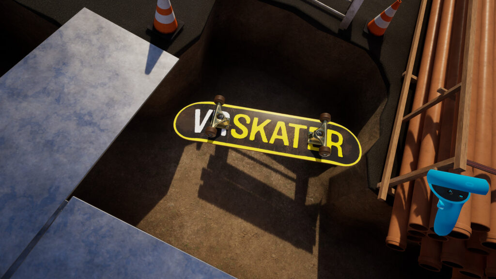Capture d'écran du patineur VR