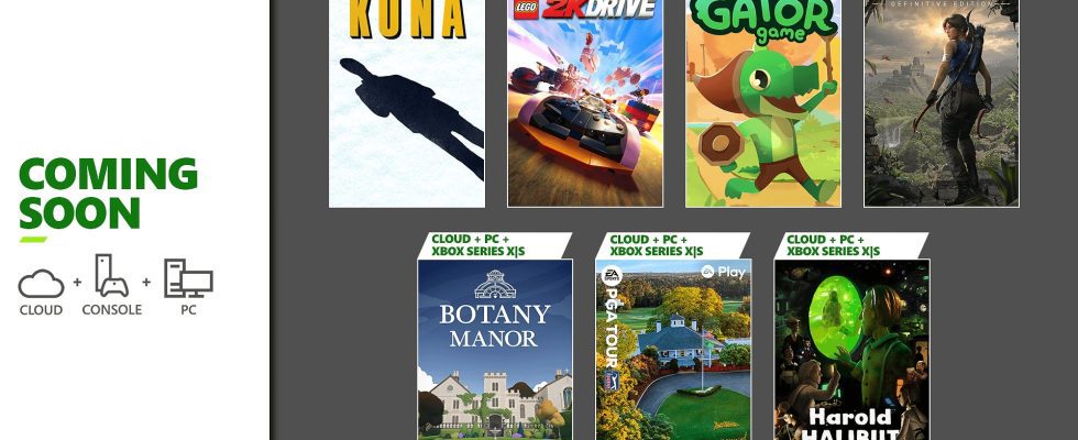 Xbox Game Pass ajoute LEGO 2K Drive, EA Sports PGA Tour, Harold Halibut et bien plus début avril