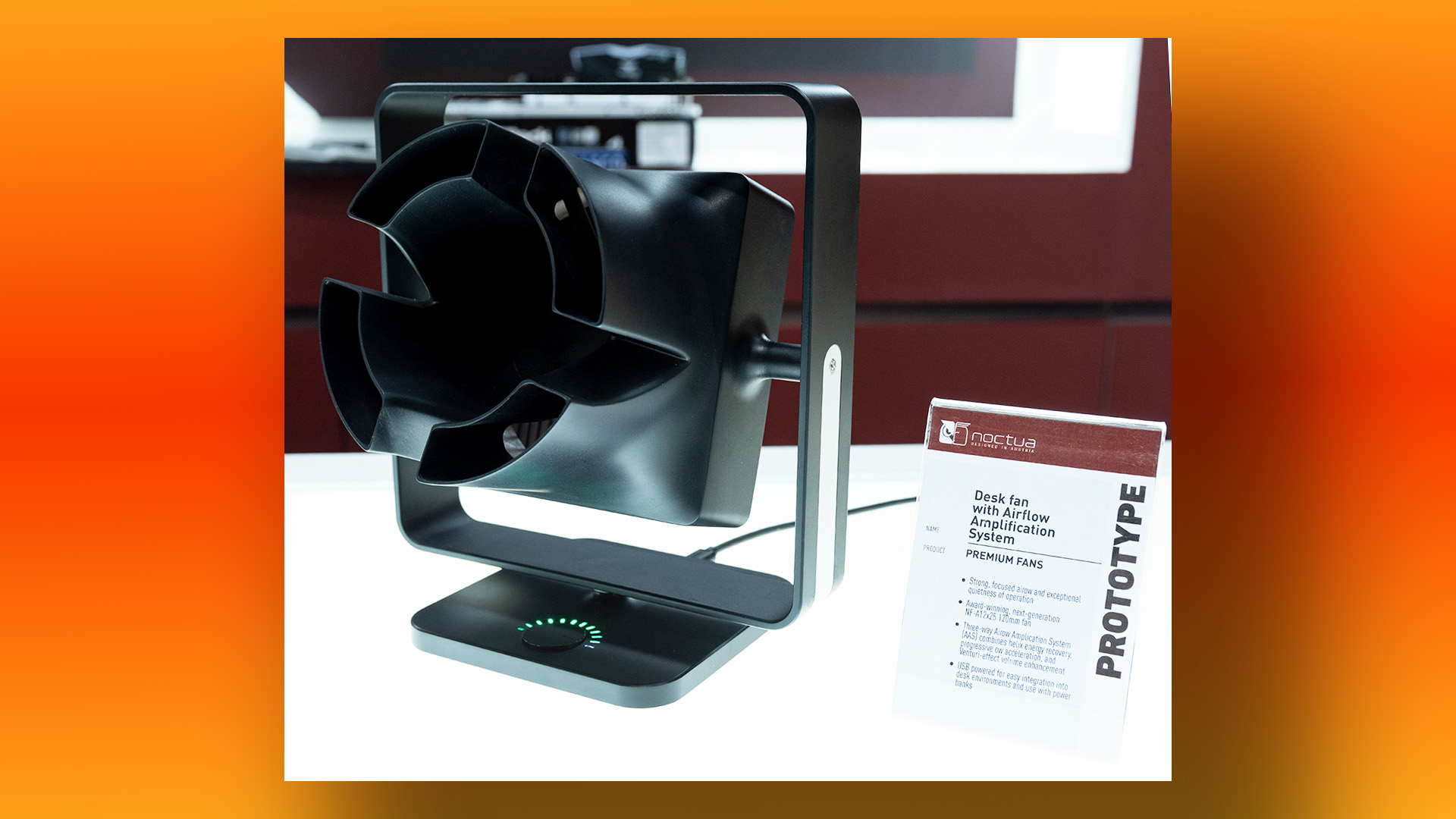Le nouveau refroidisseur de Noctua : le prototype de ventilateur de bureau Noctua a été présenté au Computex 2019