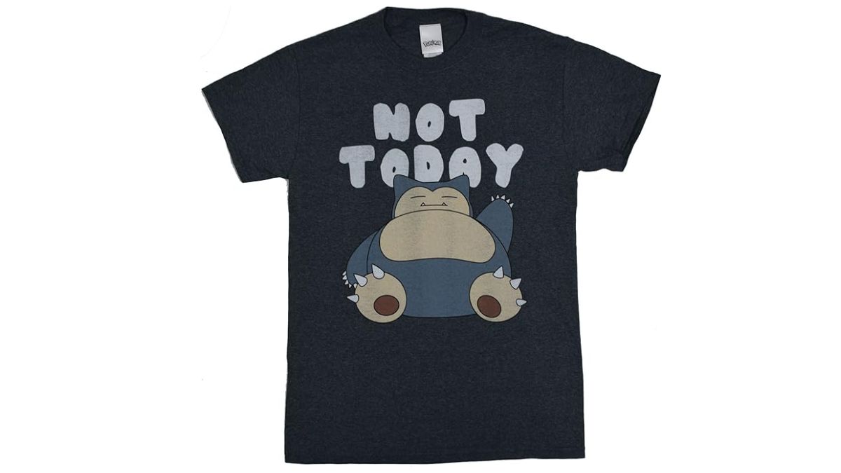Image d'un t-shirt avec un Ronflex dessus et les mots "Pas aujourd'hui"