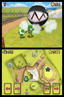 Capture d'écran de Super Mario 64 DS