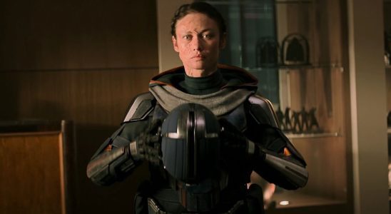Olga Kurylenko as Taskmaster in Black Widow