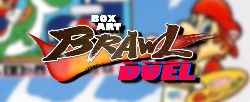 Box Art Brawl - Duel : Mario Paint (SNES)