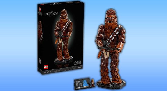 Cet ensemble Lego Chewbacca est à 30 % de réduction pendant la journée Star Wars