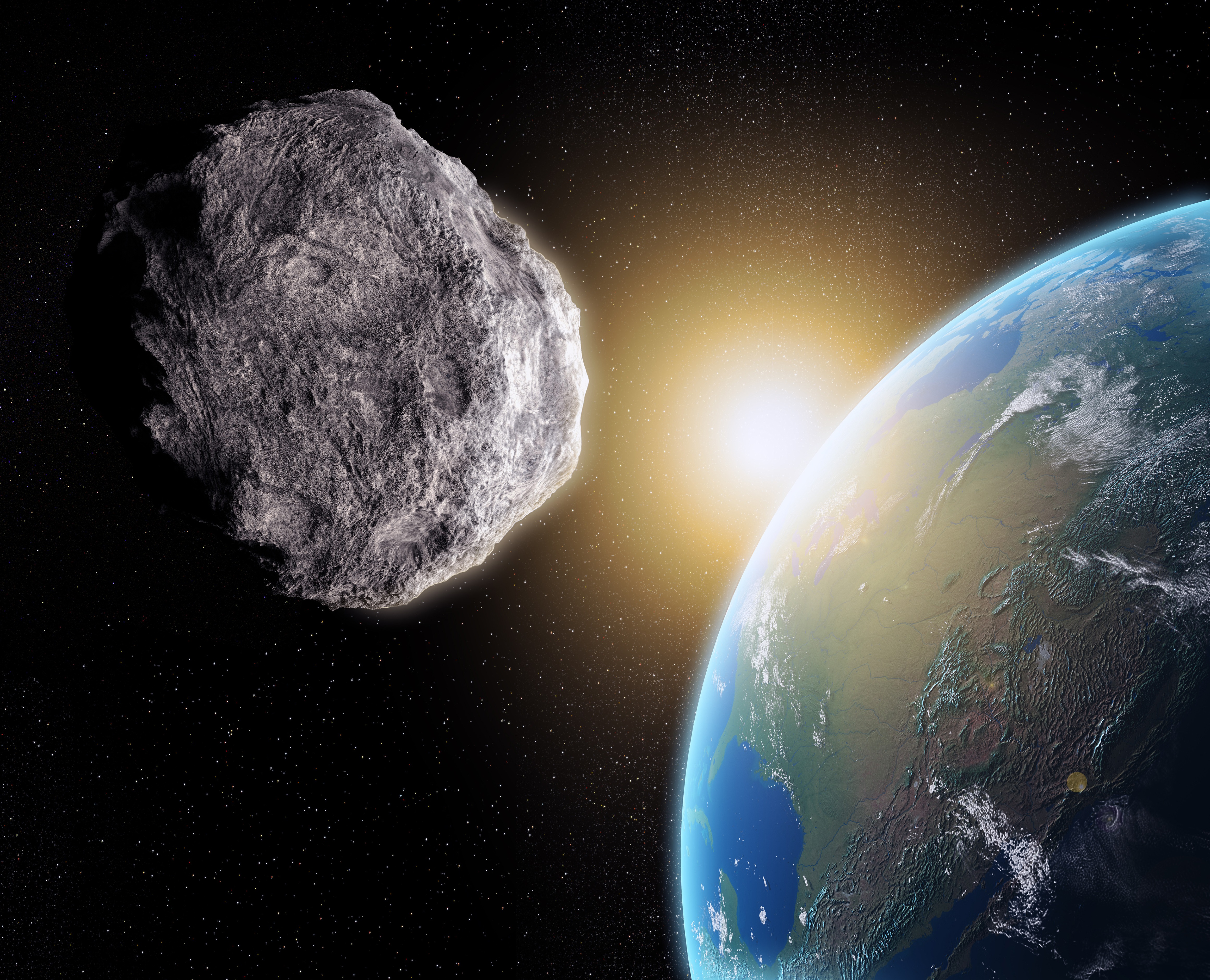 astéroïde en route vers la terre