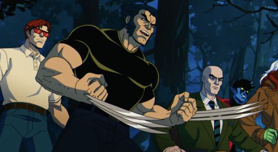 Wolverine and the team on X-Men