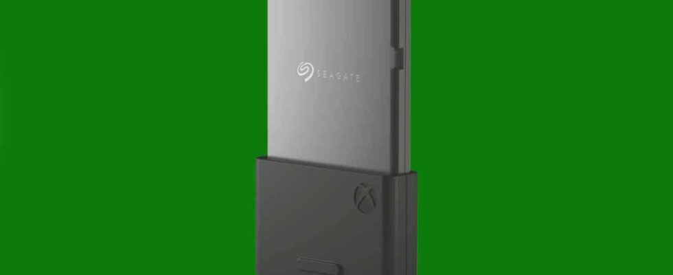 La carte d'extension Xbox Seagate 2 To bénéficie d'une remise importante