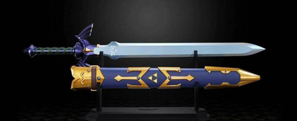 Les précommandes de répliques de The Legend of Zelda Master Sword sont de nouveau en stock