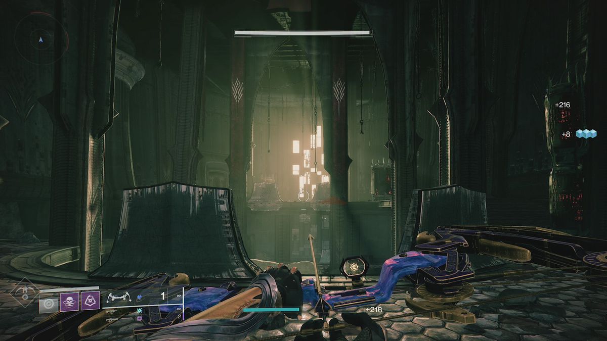 L'entrée du Temple de Cropta dans Destiny 2