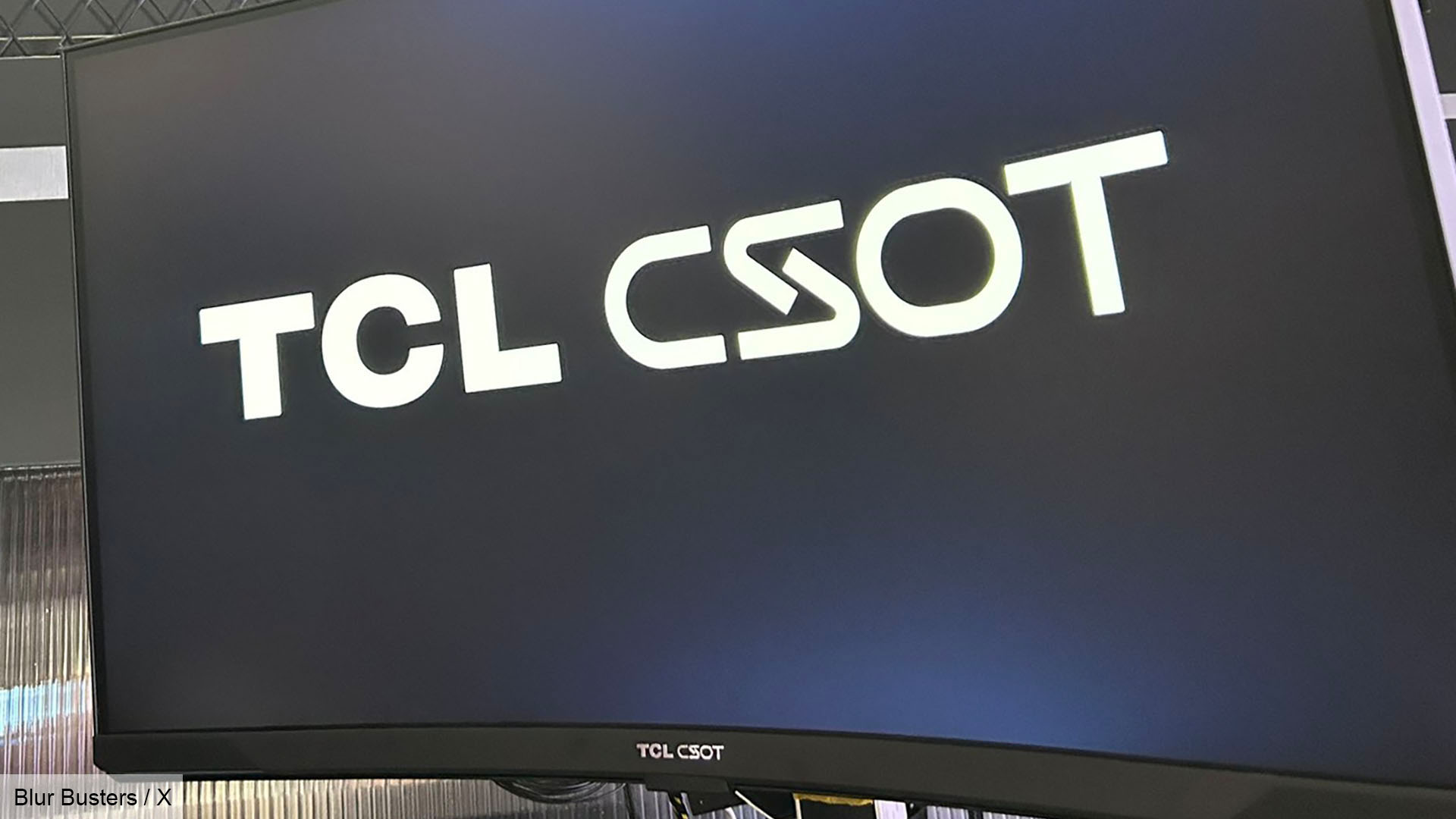 Moniteur de jeu TCL CSOT 1 000 Hz à la SID Display Week 2024 – photo de Blur Busters