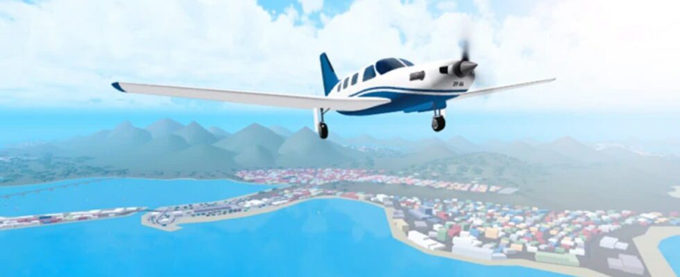 Airplane Simulator promo image.