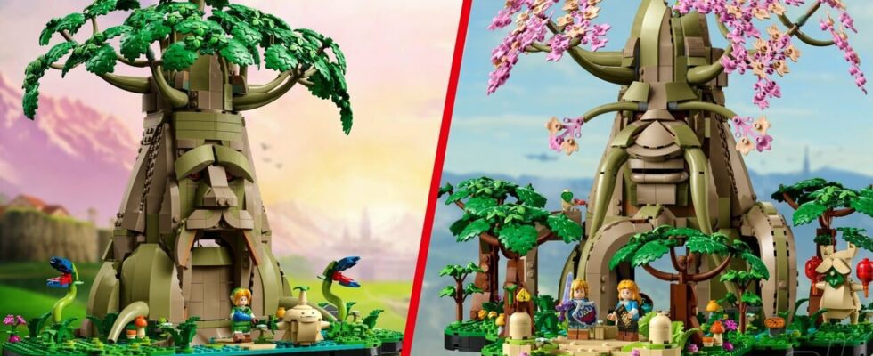 LEGO dévoile l'ensemble Zelda 'Great Deku Tree 2-In-1', les précommandes sont maintenant disponibles