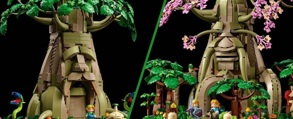 Lego Zelda Great Deku Tree est réel et disponible en précommande