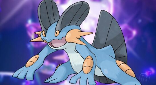 Affrontez Swampert dans le dernier combat de raid Tera 7 étoiles de Pokémon Écarlate et Violet