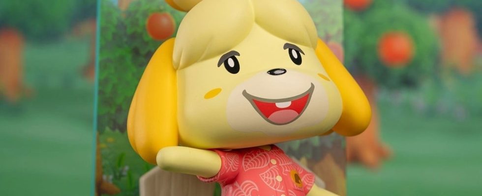 Animal Crossing: New Horizons La première statue à 4 figurines « Isabelle » est maintenant disponible en précommande