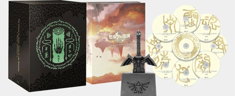 Annonce du nouveau produit Zelda : Tears of the Kingdom, y compris la bande originale officielle