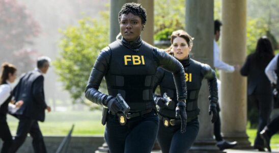 Tiff and Maggie running in CBS